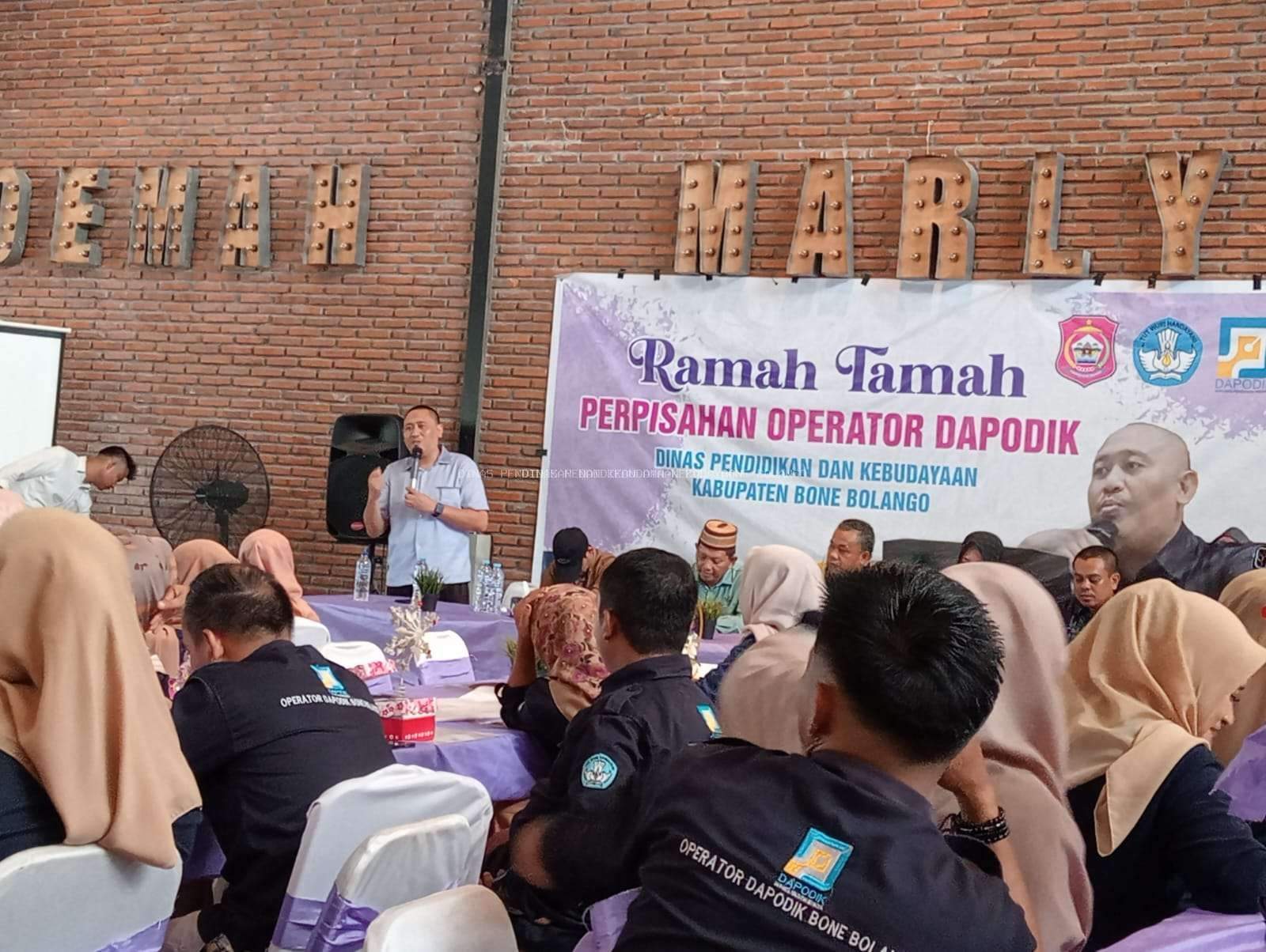 Operator Dapodik Bone Bolango Gelar Ramah Tama