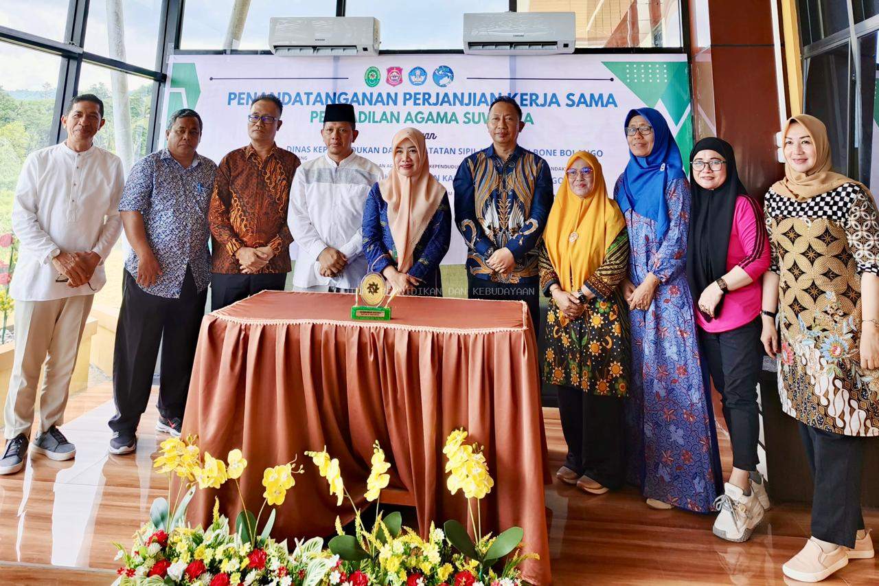 Cegah Pernikahan Dini,  Dikbud Bonebol – Pengadilan Agama Taken MoU