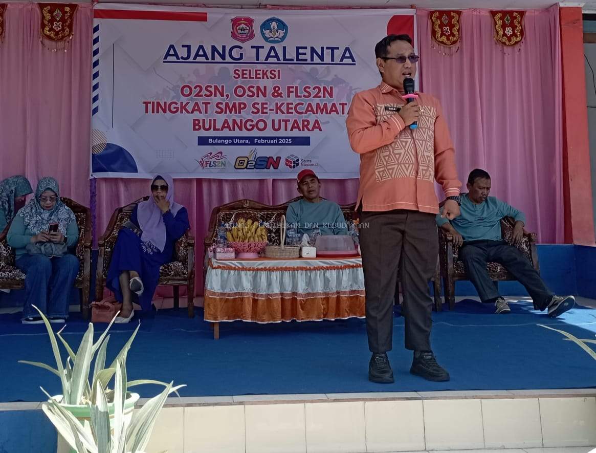Resmi Di Buka, Peserta O2SN FLS2N Kecamatan Bulango Utara Siap Unjuk Gigi
