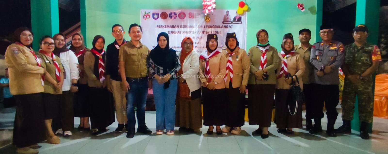 Gelora Semangat kebersamaan, Perkemahan Penggalang di Bone Resmi Ditutup