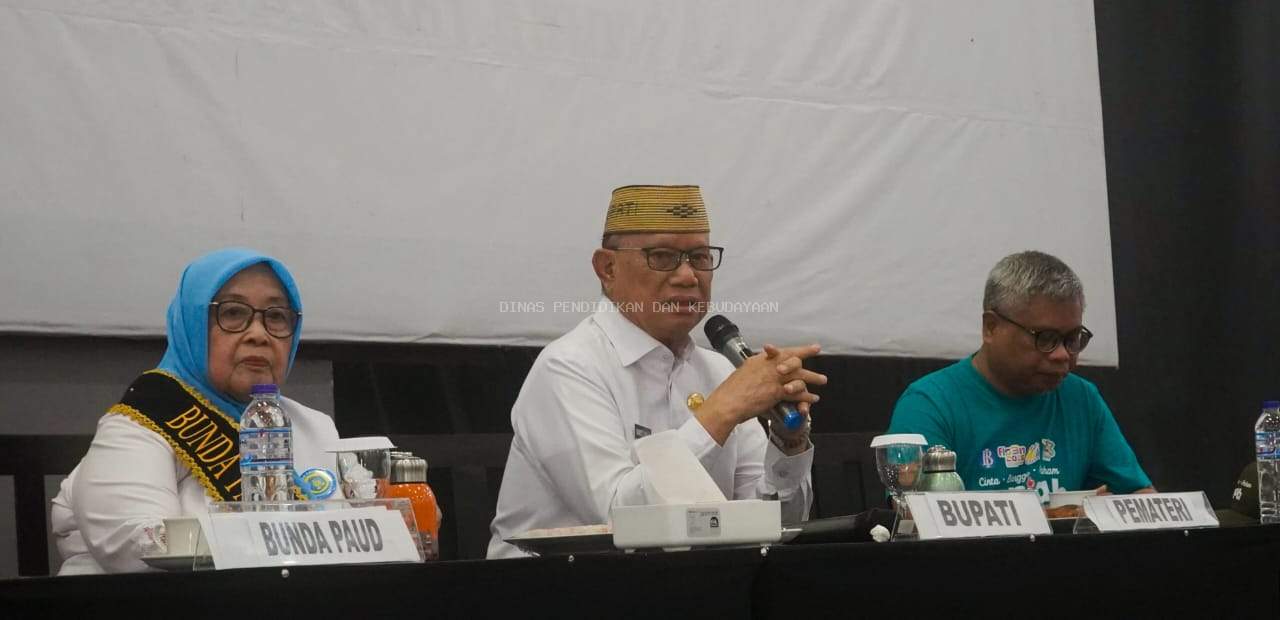 Bupati Ismet Mile Resmi Buka Pelatihan Guru PAUD untuk Tingkatkan Kualitas Pendidikan