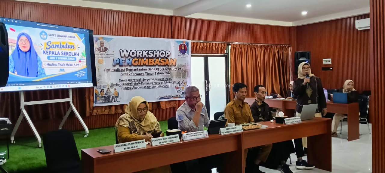Perkuat Akuntabilitas dan Prestasi Sekolah, SDN 2 Suwawa Timur Gelar Workshop Pengimbasan Dana BOS Kinerja
